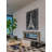 "Eiffel Tower Blueprint" Print on Wrapped Canvas-18742845