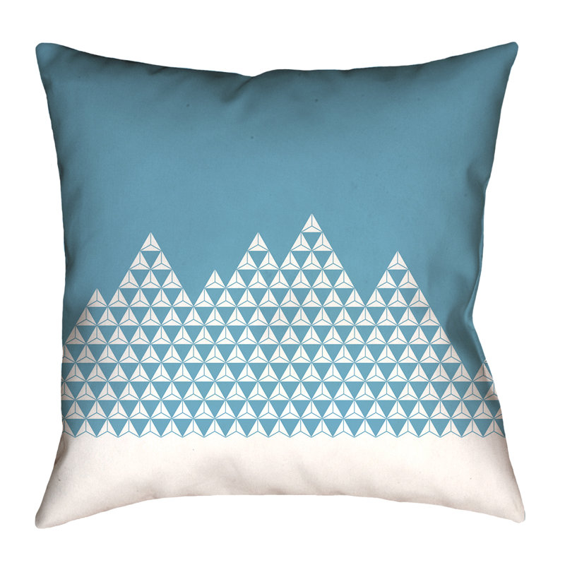 Coussin Katelyn Elizabeth, 16 po x 1 po, Bleu sarcelle