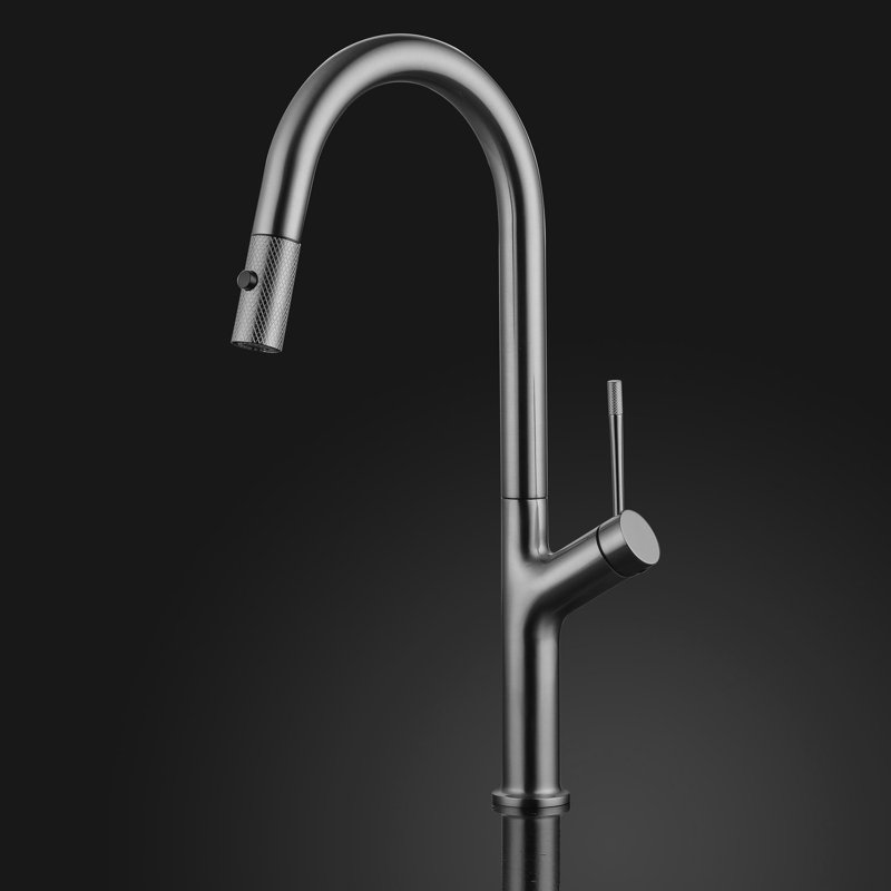 Maestro Bath Palm Pull Out Kitchen Faucet, Chrome