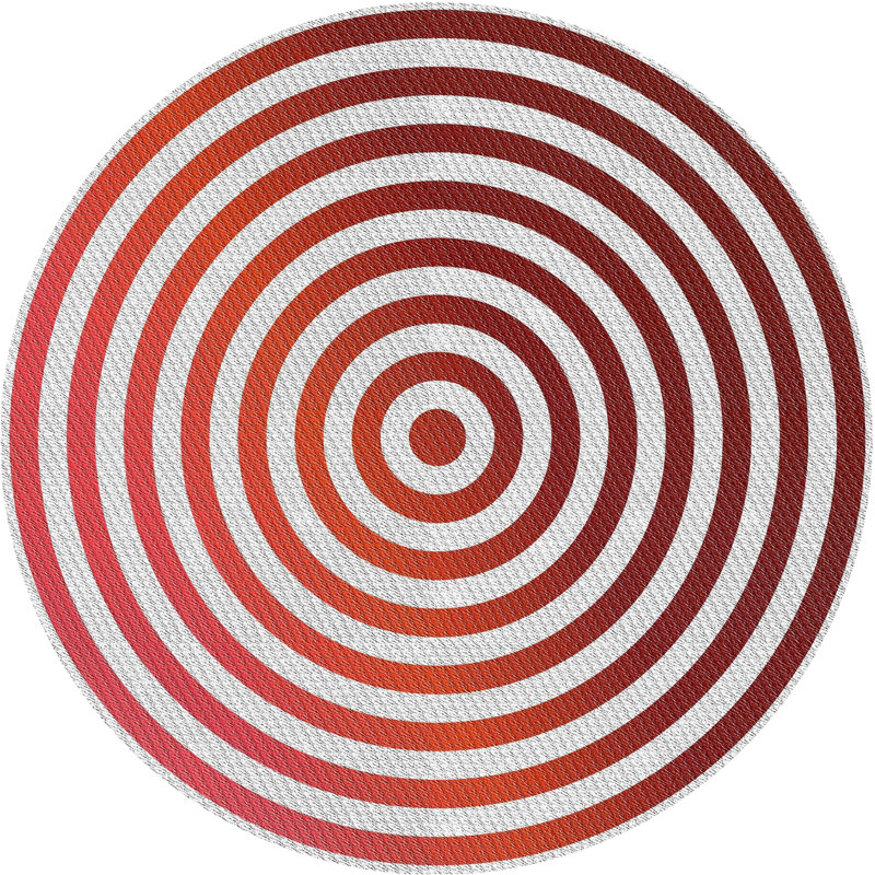 Indoor Rug, Round 3'