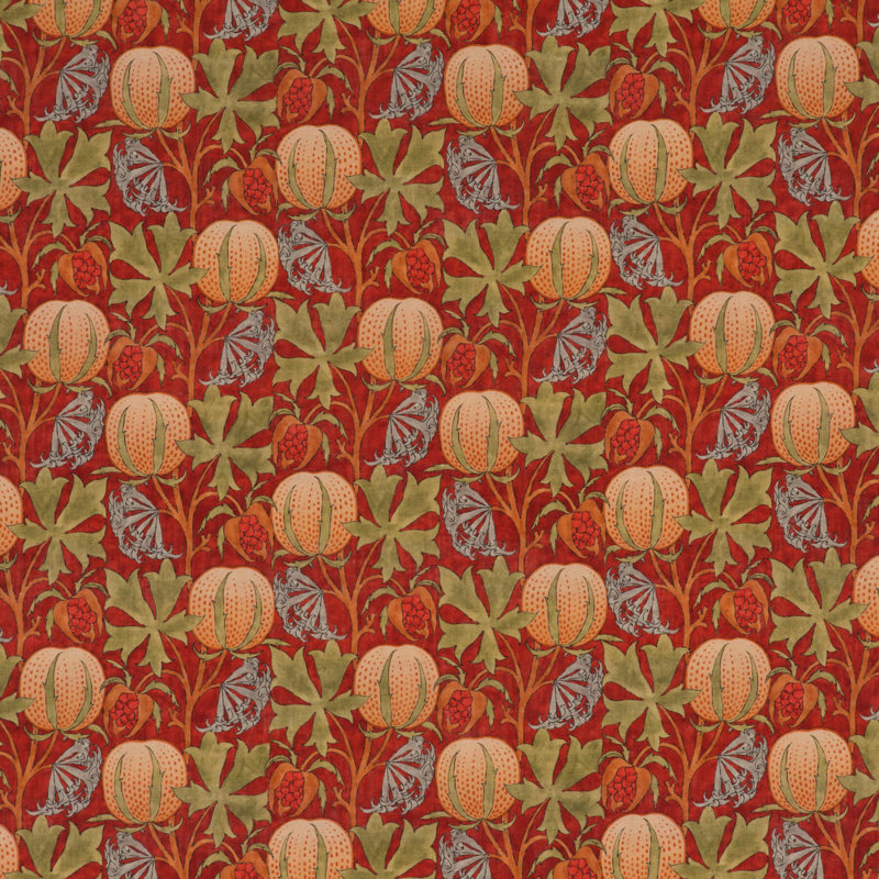 Originals V Pumpkins Performance Fabric, Red/Green
