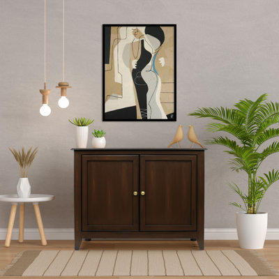 Ajalae 35"" Tall 2 Door Accent Cabinet -  Rosalind Wheeler, 5DE502A56E96475493F005703FD1A3A4