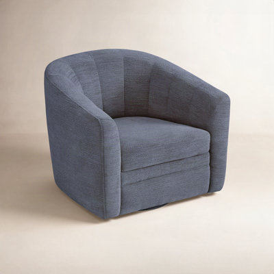 Eucalyptus Swivel Barrel Chair