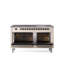 ILVE Nostalgie II 60 Dual Fuel Range, 9 Burners, Griddle-233756749-233756768
