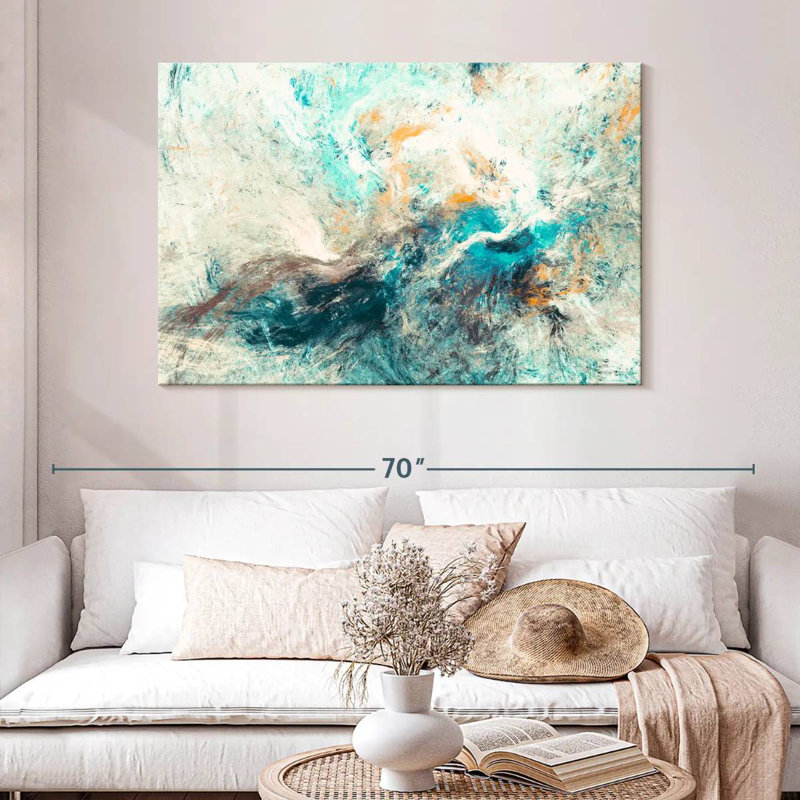 Avery Soft Color Abstract, 32" H x 48" W