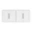 Table de buffet rectangulaire blanche Tillman-1231537416