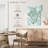 Living Teal I