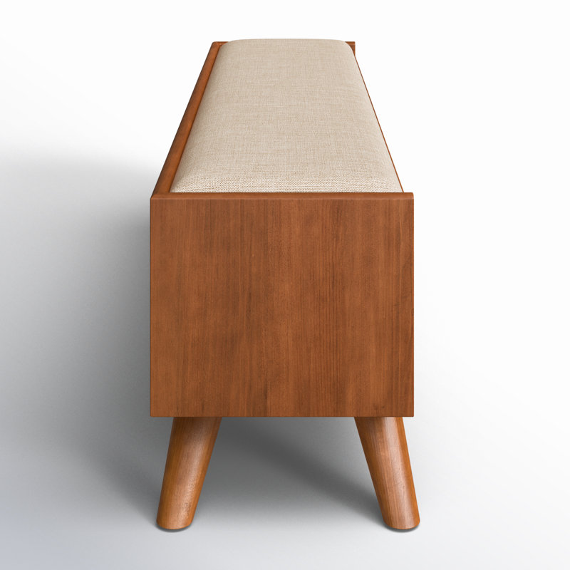 Williams 59" Storage Bench, Chestnut