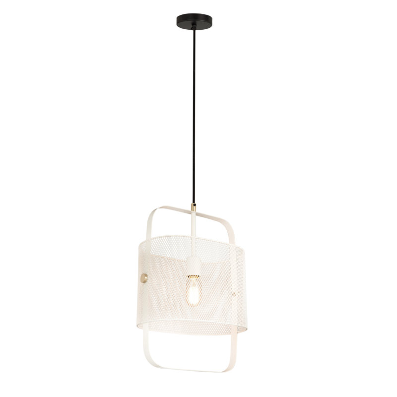 Luminaire suspendu géométrique à 1 lumière Tana