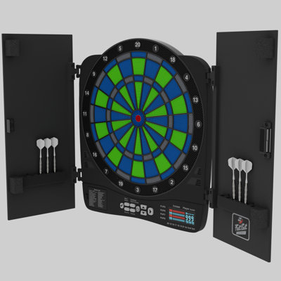 Armoire de jeu de fléchettes 13,5 po Fat Cat Rega