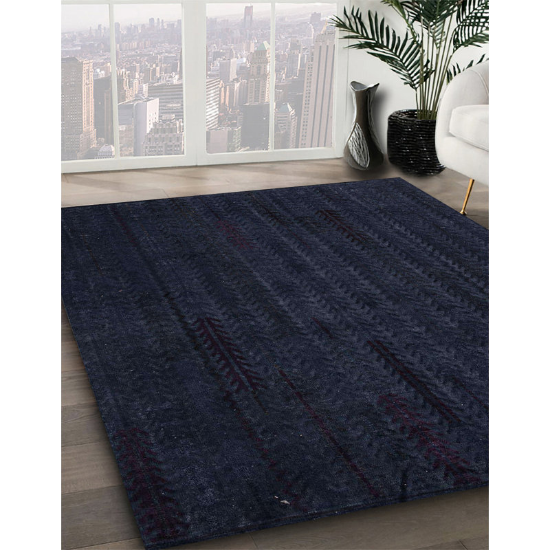 Abstract Indoor Rug, Square 3'