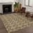 Machine Washable Indoor/Outdoor Chantille ACN2682 Floral Rug-2022475922-2022475925