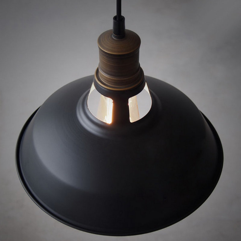 Reina 1 - Light Single Pendant, Matte Black