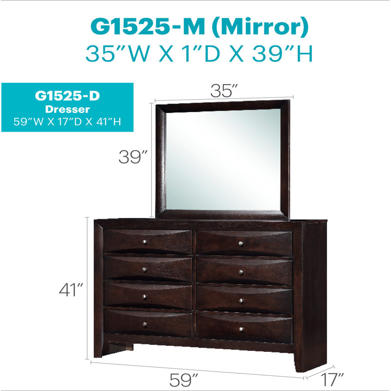 Commode Marilla G1525-D, Cappuccino