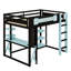 Lit mezzanine complet avec bureau, tablettes-1731659301