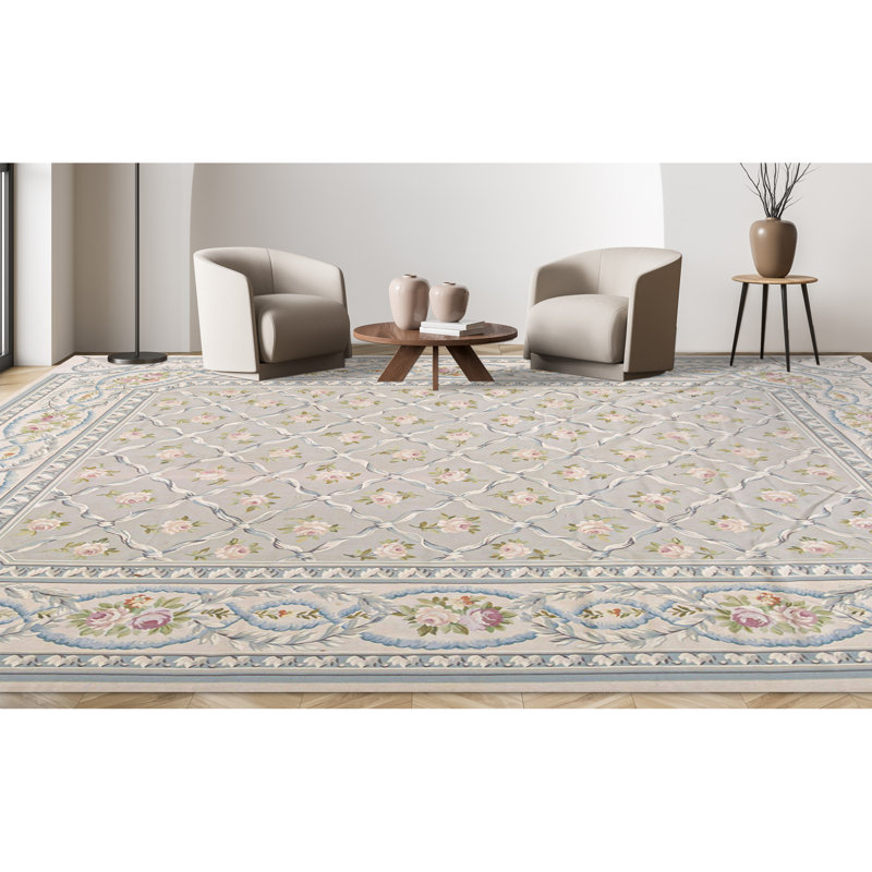 Hand Knotted Wool Oriental Area Rug