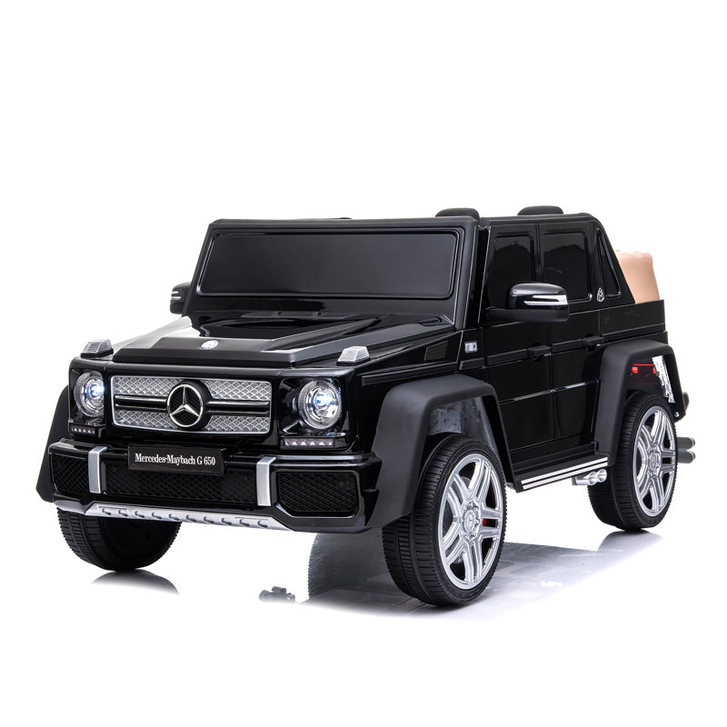 Landaulet 12V 1 place Mercedes Maybach G650, Noir