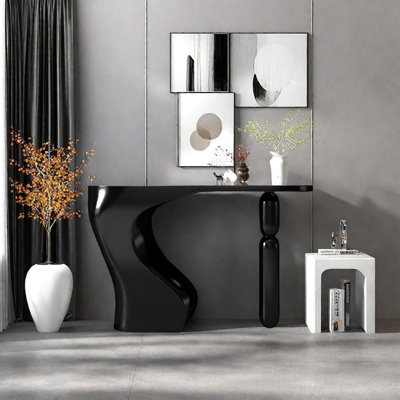 Console de style moderne et minimaliste