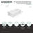 Arcticstone 36" x 18" Double Basin Farmhouse/Apron Kitchen Sink