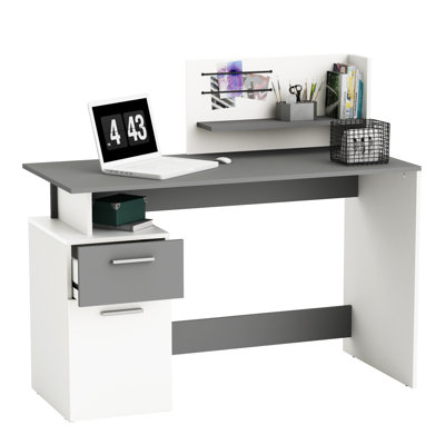 Fidencia Computer Writing Desk With Storage
