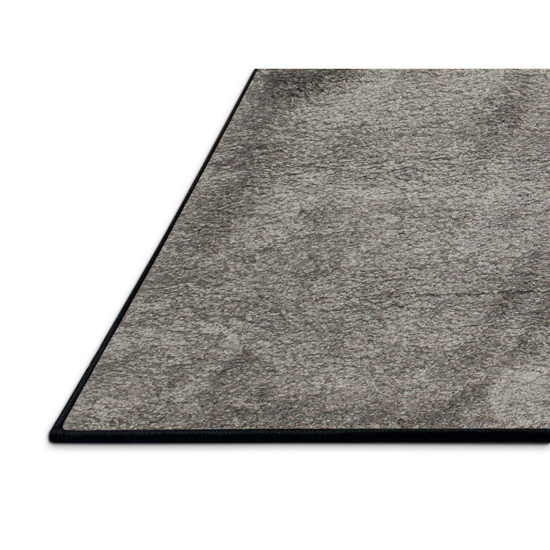 Tapis gris / noir Boule, Rectangle 7 pi x 9 pi