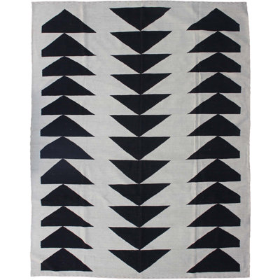 Mifflinville Rectangle 240 cm x 295 cm Wool Hand Woven Area Rug