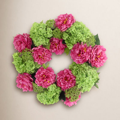 Addison 10" Peony Wreath
