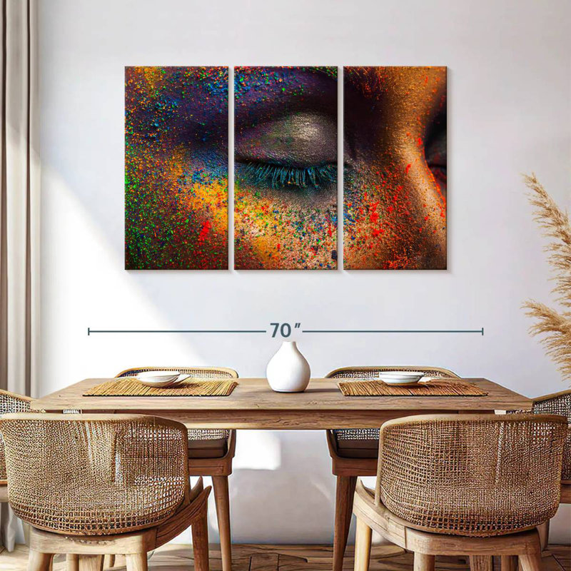 Shuttleworth Creative Speckled Makeup, 36" H x 57" W