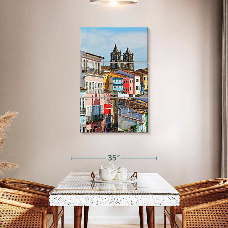 Masam Pelourinho, District de Salvador, H 45 po x l 28 po