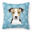  Coussin Snowflake Jack Russell Terrier-2070356687