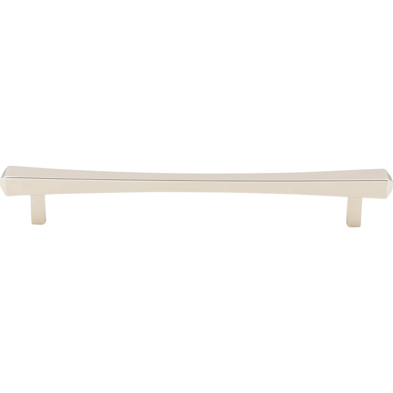 Juliet Bar pull, Polished Nickel, 7 9/16" Center to Center