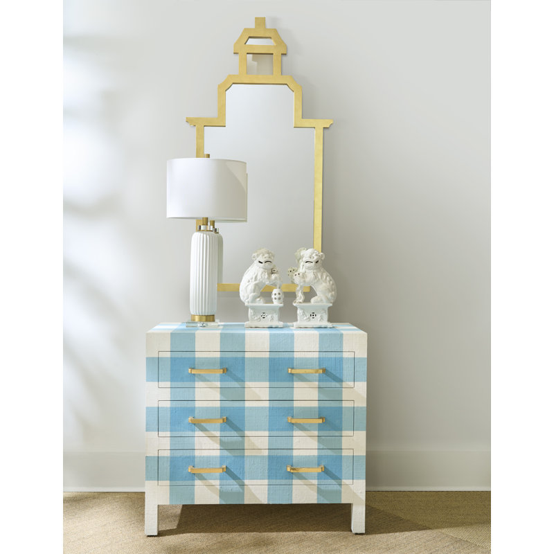 Samuel Table Lamp, White, 30.8" H x 5.5" W x 5.5" D