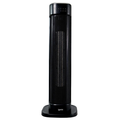 Igenix 2000W 60 BTU Electric Tower Space Heater with Adjustable Thermostat and with Digital Display