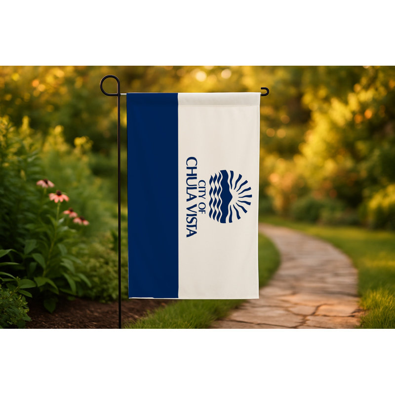 Drapeau de la ville de Chula Vista - drapeau extérieur, 36" H x 60" W