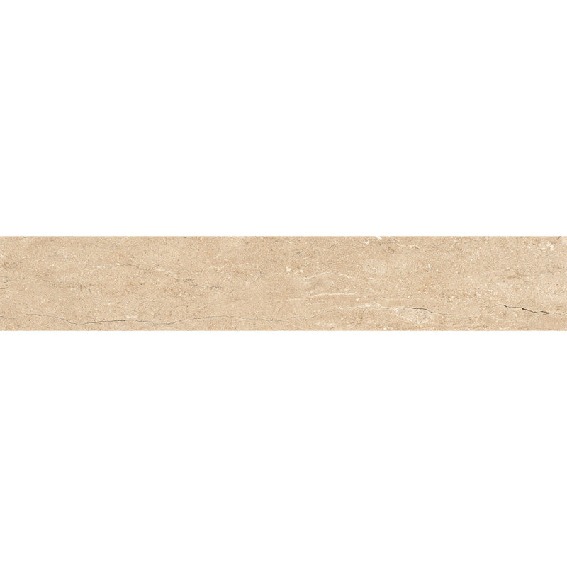 Element 3-in. x 18-in. Subway Stone & Wood Look Matte Porcelain Floor & Wall Tile, Sienna