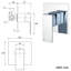 Chrome Waterfall Mono Basin Mixer Tap