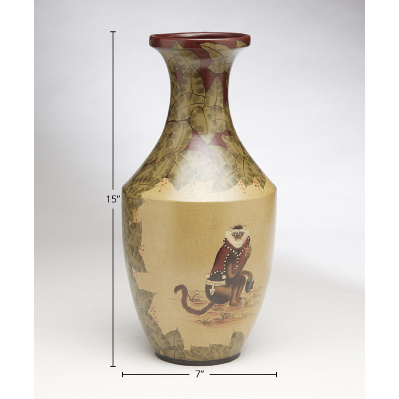 Vase de table singe