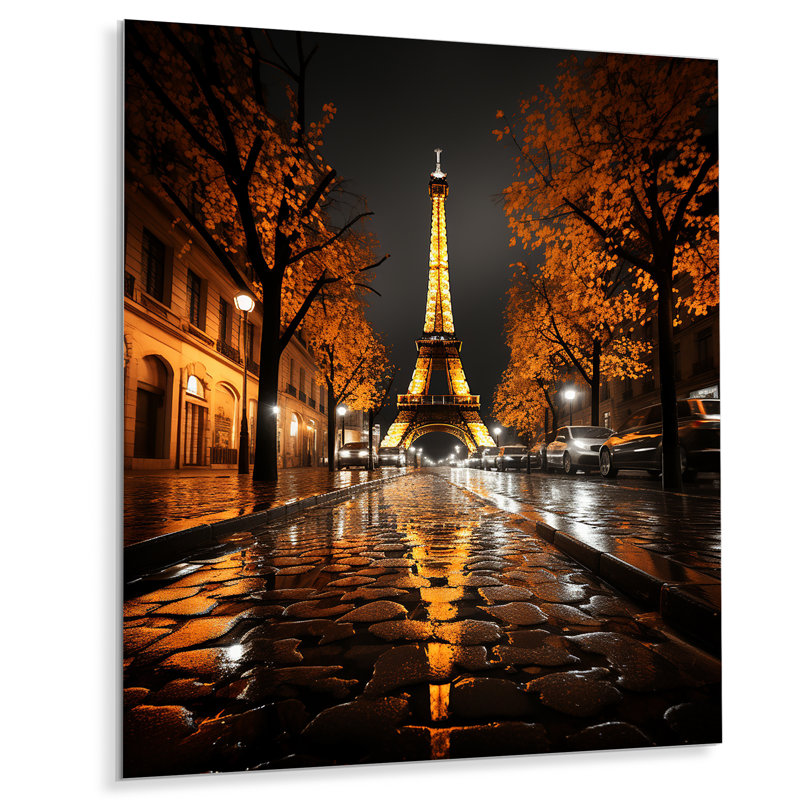 Décoration murale France France Eternelle Eiffel I - France, H 20 po x l 12 po x P 1 po