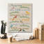 «Camping Rules White Fabric Birds» par Jean Plout, art mural sur toile, 20 po x 24 po-1617520373