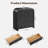 Fluted Panel 3-Drawer Dresser Bedroom Storage Organizer With Metal Handles-1904270317