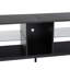 TV stand,Iron TV cabinet,entertainment center, TV set, media console, with LED lights, remote control,toughened glass stand