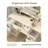 Makeup Vanity with Lighted Mirror & Built-In Outlet, Vanity Desk with 5 Drawers for Bedroom & Dressing Room
