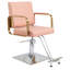 Fauteuil de salon pivotant en similicuir Kriselle-1182673599
