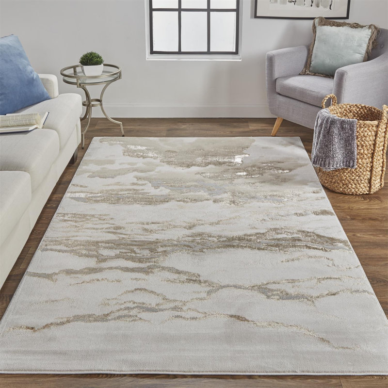 Shabari Abstract Indoor Rug, Rectangle 12' x 18'
