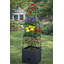 Jardinière avec treillis - Tour de jardin verticale pour patio ou balcon - Bac à légumes surélevé pour tomates, poivrons, herbes et plus - Ensemble de jardin d'extérieur peu encombrant