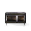 Cuisinière à double combustible de 60 po avec 9 brûleurs scellés et plaque chauffante (porte pleine) Nostalgie II de la série ILVE-511378191-511378222