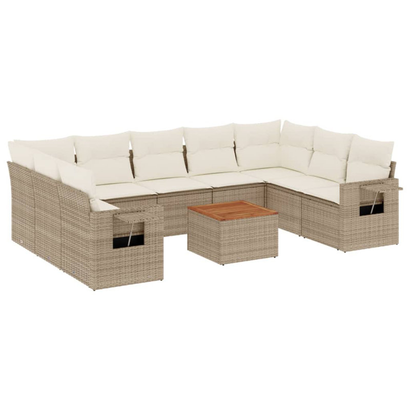 Ensemble de canapé de jardin Vidaxl