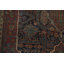 Tapis Kashan pré-1900 à teinture végétale antique 4 x 6