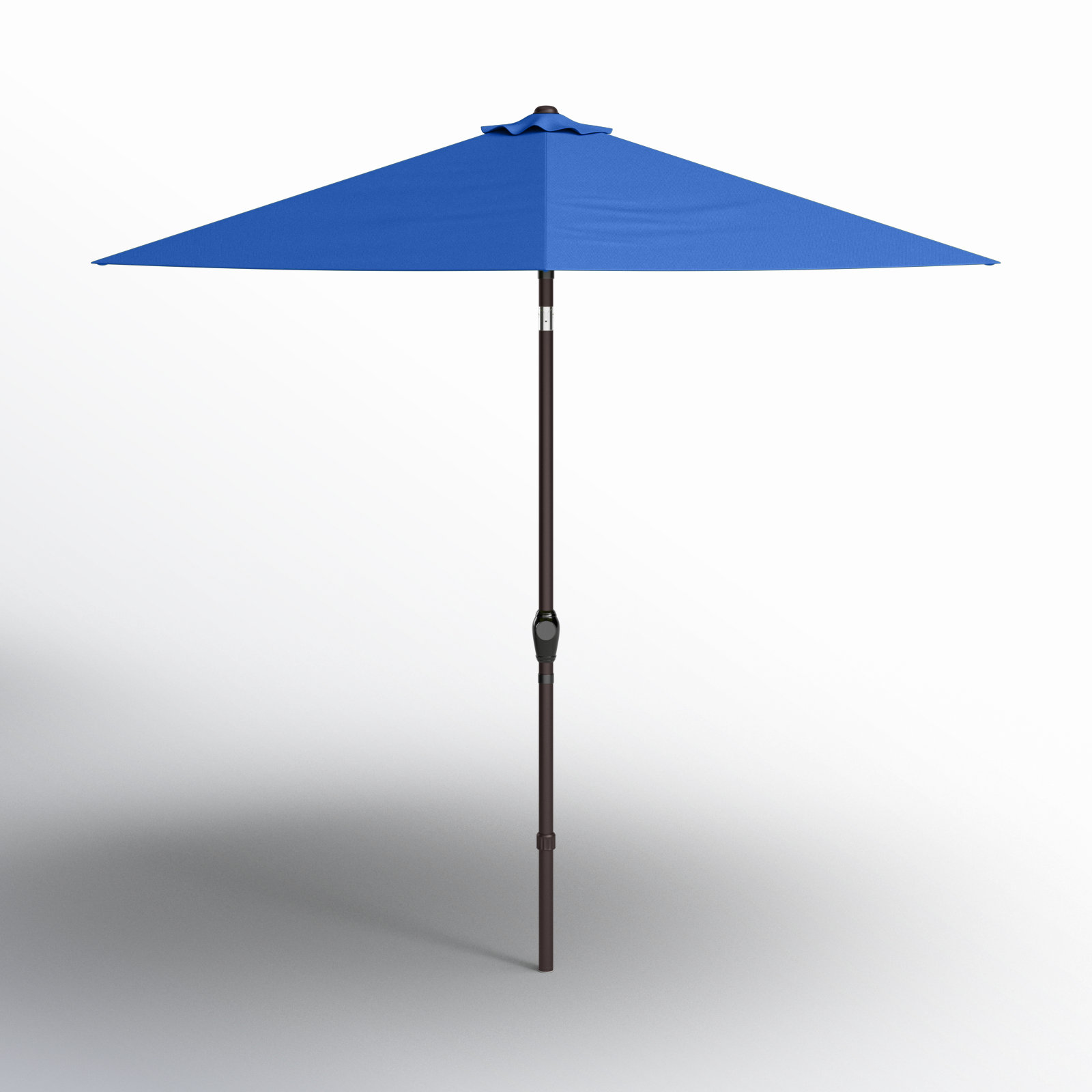 Astraea 108'' Outdoor Umbrella, Pacific Blue - Polyester
