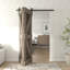 Porte de grange pliante en bois de pin noueux 80 po H avec trousse de quincaillerie-97865905-97865908